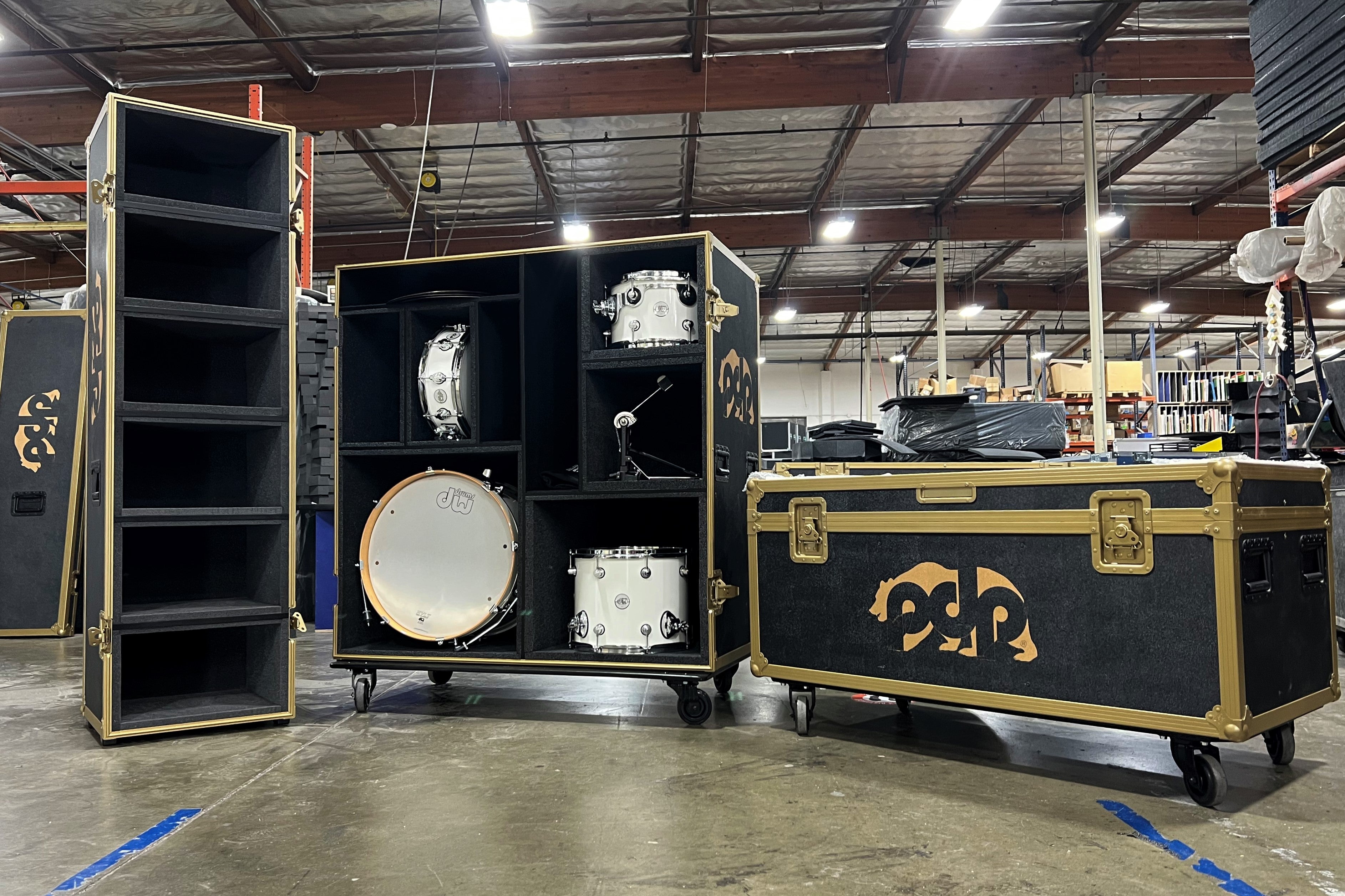 Calzone Case PDP Drum cases – Calzone & Anvil Case Co.