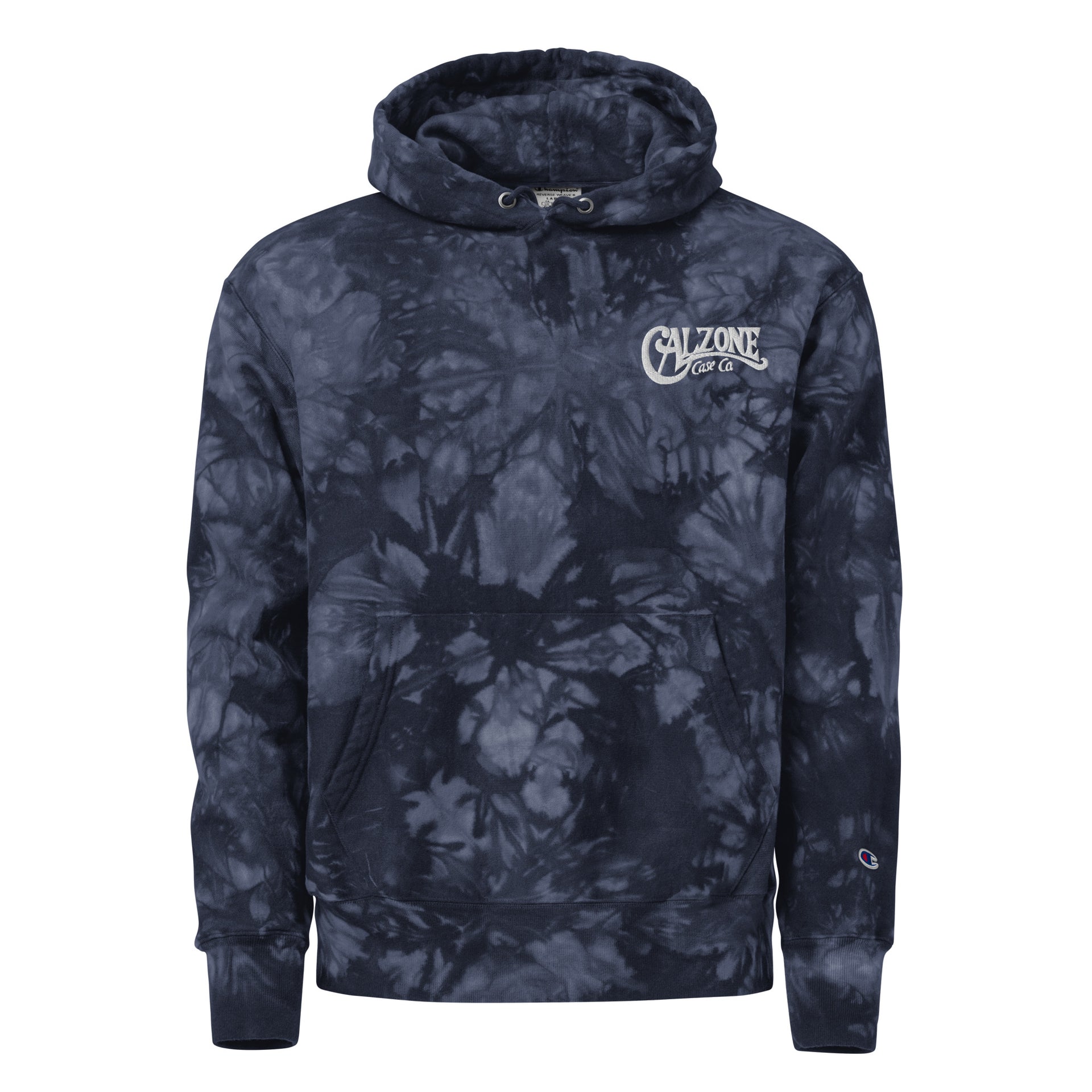 Calzone Unisex Champion tie-dye hoodie